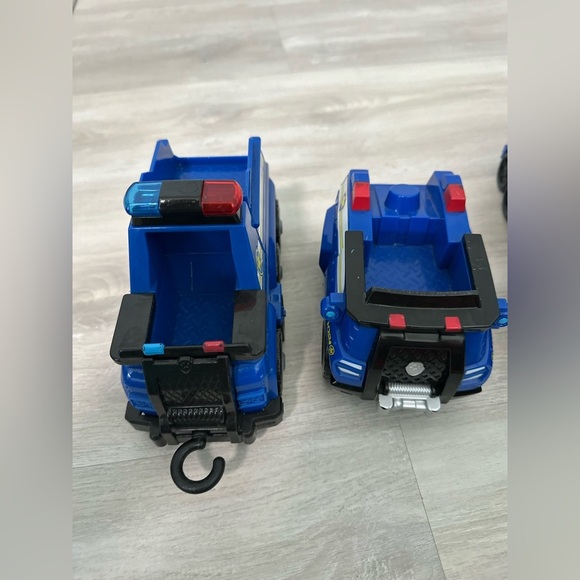 Paw Patrol Chase Blue Car Set of 3 Police Cruiser Vehicles - Picture 3 of 4